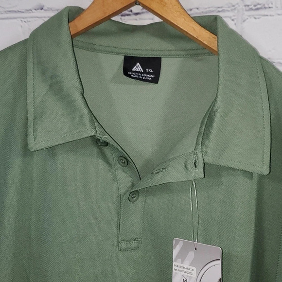 SR Traditional Fit Long Sleeve Rugby Polo 3XL NWT - Picture 3 of 12